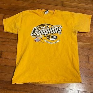 Missouri Tigers Big 12 Champions Shirt